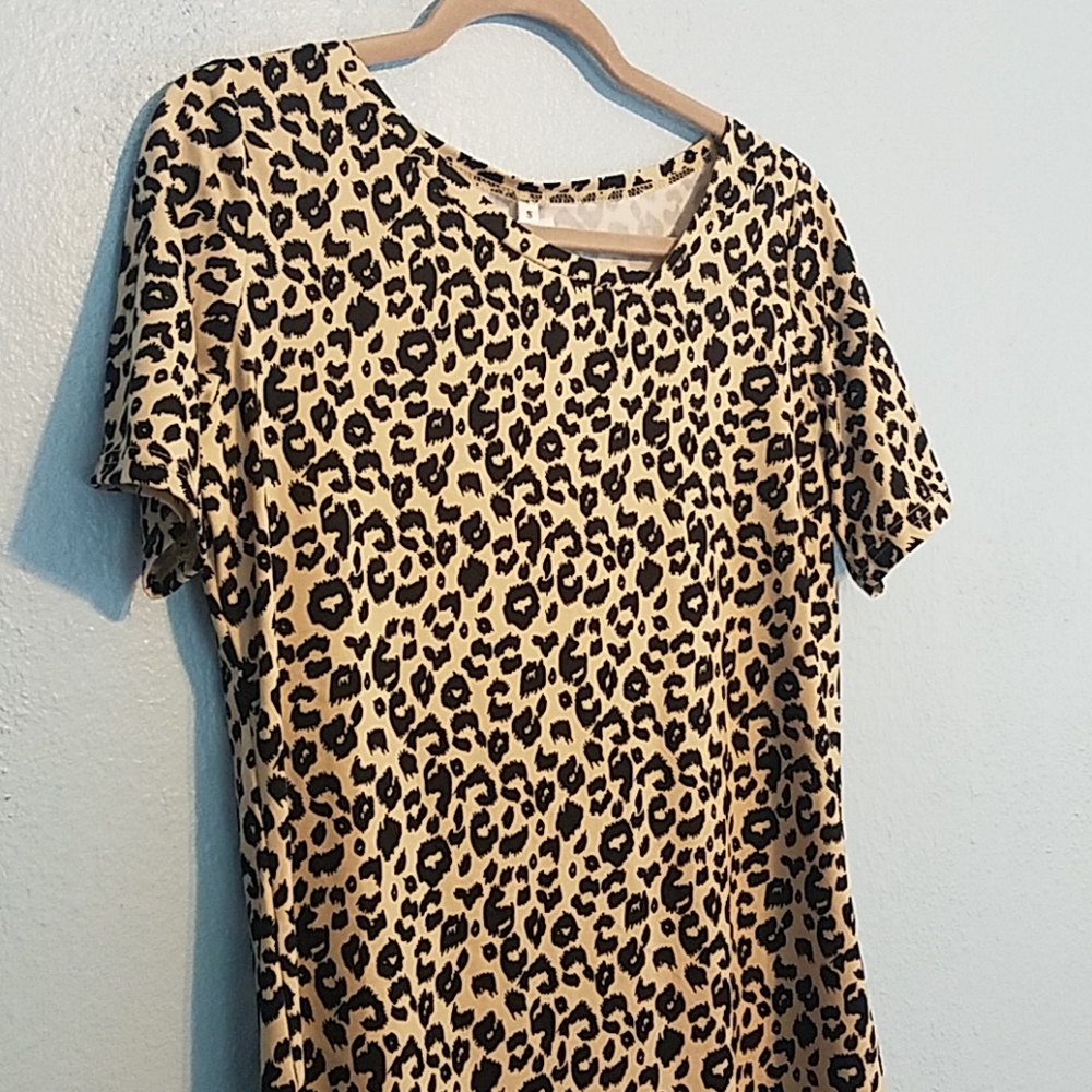 Leopard Print Top